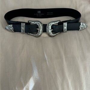 B low the belt bri bri silver small worn once. Perfect condition.